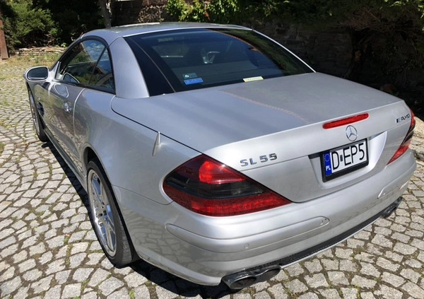 Mercedes-Benz SL cena 134955 przebieg: 99000, rok produkcji 2003 z Wrocław małe 407